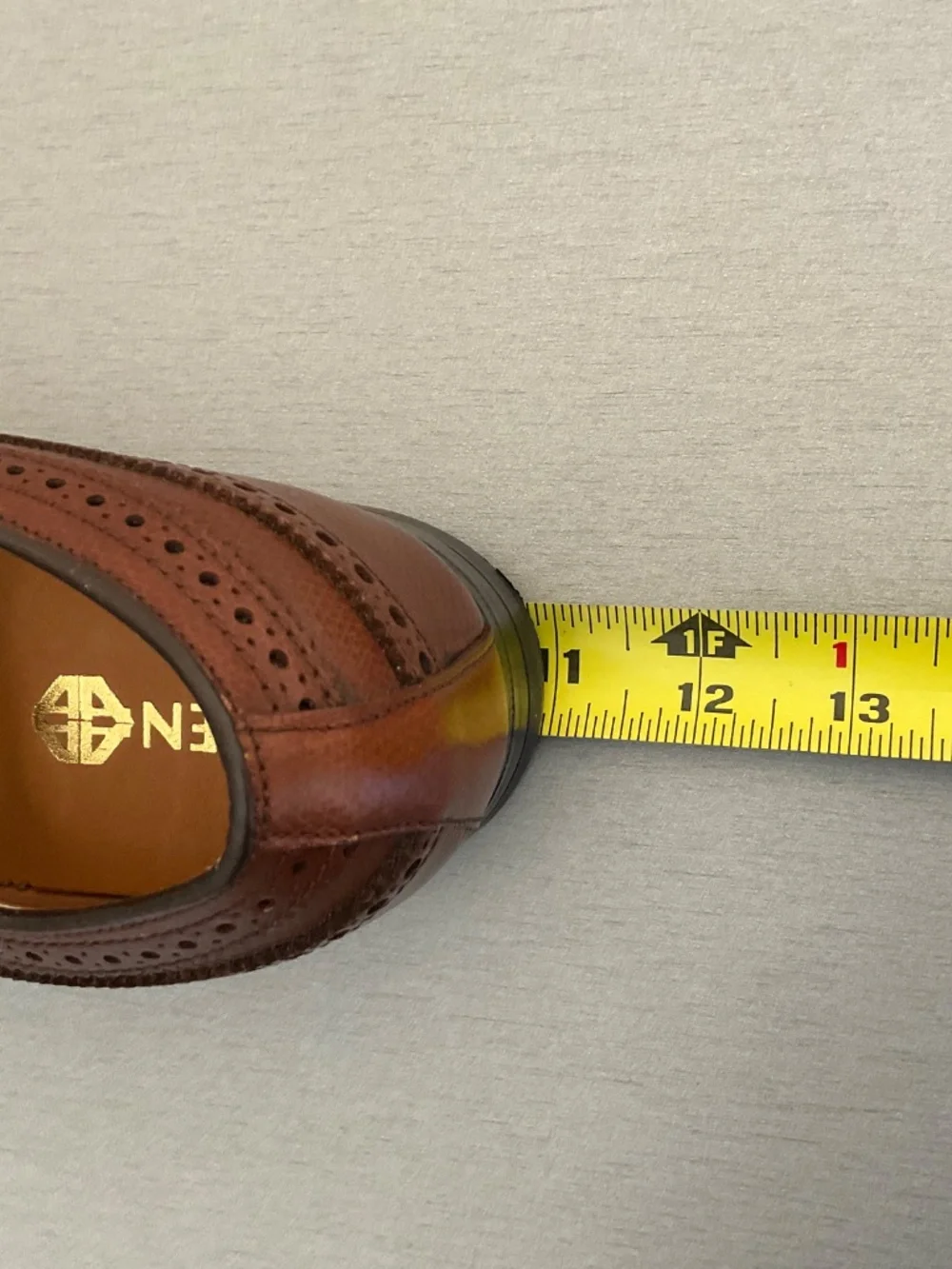 Alden new brown leather shoes